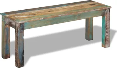 Obrázek produktu pro vidaXL Lavice ze starého dřeva 110x35x45 cm