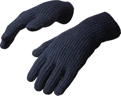 Produktbild von Stilvolle Strickhandschuhe mit Fingeröffnungen – Schwarz für kalte Tage KP35508