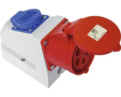Zdjęcie produktu dla Unitec 40582L CEE – Komib – gniazdo ścienne, 5-biegunowe