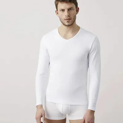 Produktbild von Ysabel Mora Langarm-baselayer Weiß M Herren Weiß M