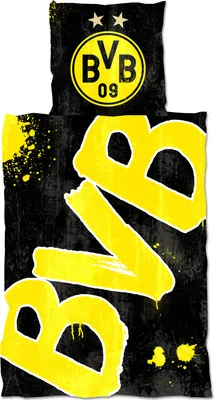 Produktbild von Borussia Dortmund Merchandising BvB Bettwäsche Glow in the Dark 0 0 STK