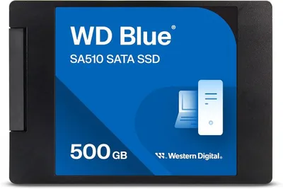 Obrázek produktu pro Western Digital Blue SA510, 500 GB, 2,5", 560 MB/s, 6 Gbit/s