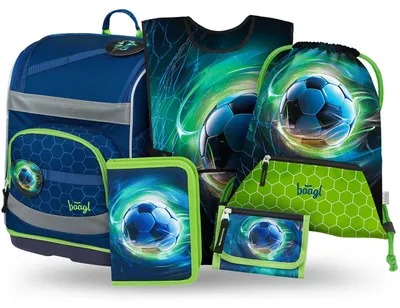 Obrázok produktu pre 5-dielna súprava pre chlapcov a dievčatá - Ergonomický školský batoh