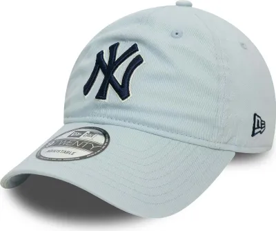 Produktbild von New Era 9TWENTY Cap Washed Outline New York Yankees light blue