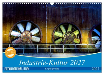 Produktbild von Kalender 2027 · US-Version · Industriekultur 2027 (Wandkalender 2027 17" × 12" Querformat), CALVENDO 12-Monats-Wandkalender