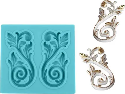 Obrázok produktu pre Silikónová formička ornament 6,5x6cm - Cakesicq