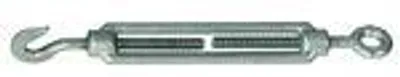 Immagine prodotto di Alberts 854126 Tenditore, con gancio e occhiello, zincato, interasse 165 - 240 mm, filettatura M8, set da 10