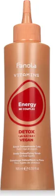 Productafbeelding van Fanola Vitamins Energy Detox Scalp Fluid Scrub, 195 ml