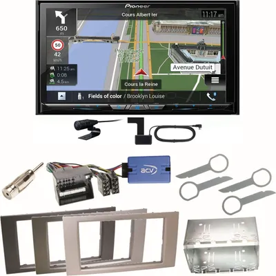 Produktbild von Pioneer AVIC-Z830DAB Bluetooth USB Einbauset für Ford Kuga Fusion Galaxy S-Max