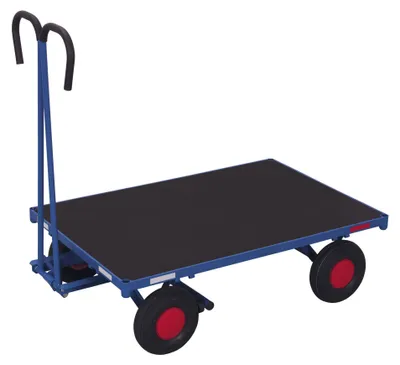 Produktbild von VARIOfit Handpritschenwagen ohne Bordwand Luftbereifung 1.200 x 800 mm Traglast 700 kg