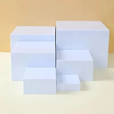 Immagine prodotto di Elzusha - Set di 6 scatole espositive in acrilico impilabili