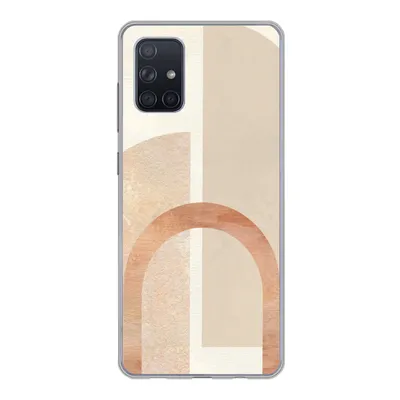 Produktbild von MuchoWow® Handyhülle Schutzhülle Hülle für Samsung Galaxy A51 5G Marmor - Muster - Rosa Silikon Softcase Handy Hülle - Abbildung