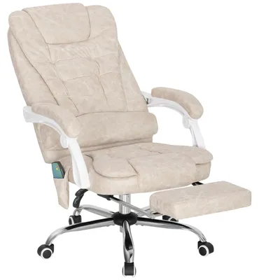 Produktbild von Bürostuhl mit Massagefunktion, ergonomisch, 65x160x104cm, Grau
