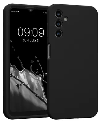 Produktbild von kwmobile Silikon Case für Samsung Galaxy A14 5G Hülle - Soft gummierte Handyhülle, Schutzhülle Cover in Schwarz