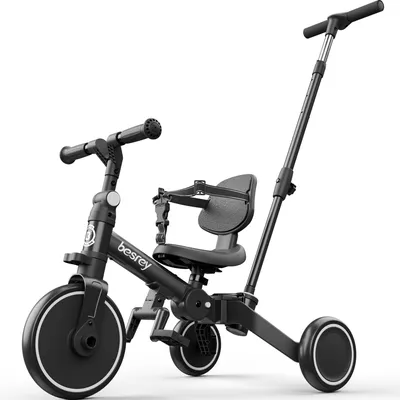 Immagine prodotto di Bicicletta per bambini con maniglia di spinta, ideale per i più piccoli