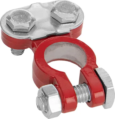 Produktbild von alca® Batterie-Polklemme Plus (+) rot 6/12 Volt Autobatterie Klemme Batteriepoladapter Anschlussklemme Batteriepolklemme Batterie