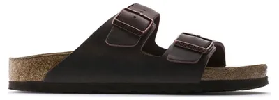 Productafbeelding van Birkenstock Arizona Vetleer Habana Normaal Voetbed Heren Slipper