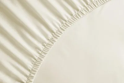 Produktbild von Yellow Off-White Spannbettlaken Suite Mumbai 160x200 cm - Hergestellt aus 100% Baumwolle-Perkal