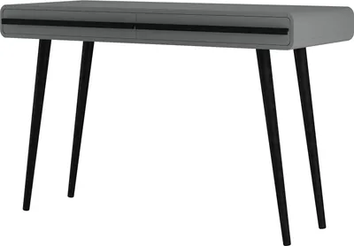 Produktbild von Schreibtisch >Oskar< in Grau - 120x77x50cm (BxHxT)