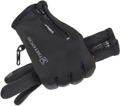 Immagine prodotto di Guanti da ciclismo antivento, impermeabili, traspiranti, con funzionalità touchscreen, unisex, taglia M
