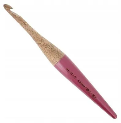 Produktbild von Bohin Häkelnadel Holz 6,5 mm
