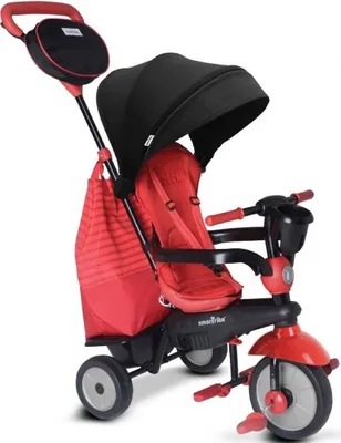 Produktbild von 4-in-1-Dreirad Swing DLX Junior Rouge