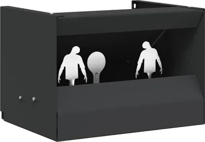 Produktbild von Möbel Kugelfangbox Schwarz 29 x 22 x 20 cm Stahl - Sonstiges Tischzubehör 42013598