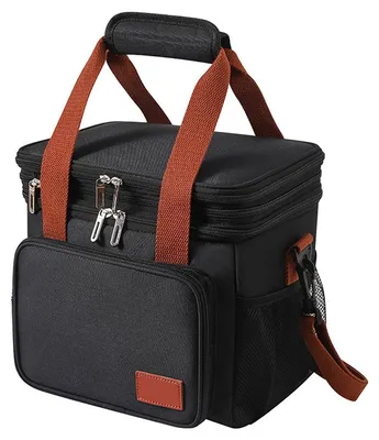 Produktbild von Doppellagige Isolierpackung, Lunchtasche, Bento-Isoliertasche, Kühlakku für Picknicks im Freien