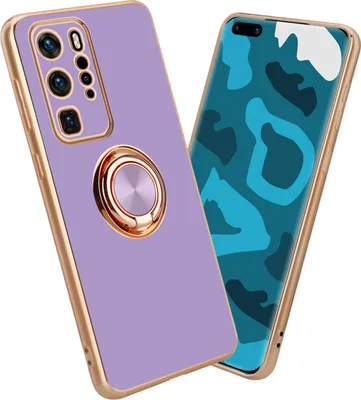 Obrázek produktu pro Cadorabo Ochranné pouzdro pro Huawei P40 PRO Case in Purple Pouzdro Kryt Fotoaparát Ochranný kryt Magnetický držák do auta
