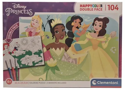 Immagine prodotto di Puzzle colore felice Princesas Disney 104pzs