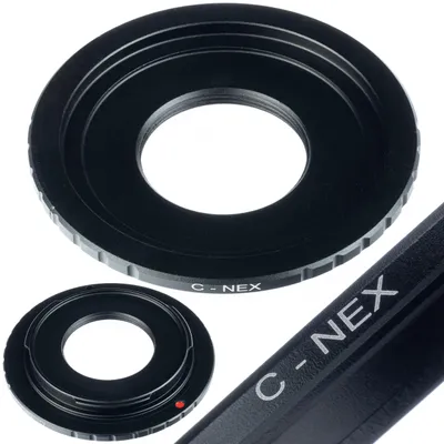 C-Mount Adapter 25 mm für Sony E-Mount Kameras