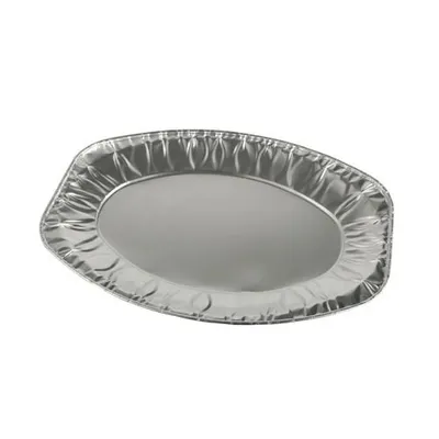 Produktbild von Servierplatten, Alu oval 43 cm x 29 cm