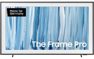 Image de Samsung The Frame GQ85LS03HWUXZG, 2,16 mètres (85 pouces), 3840 x 2160 pixels, technologie Neo QLED, télévision intelligente, Wi-Fi, couleur noire