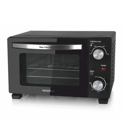 Obrázok produktu pre Haeger Kiko 10, 10 L, Čierna, Na pracovnú dosku, Otočné, 800 W, 1 police/políc