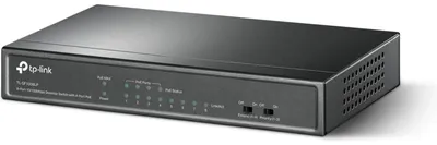 Produktbild von Netzwerk-Switch Unmanaged Fast Ethernet (10/100) Power over Ethernet (PoE) Schwarz