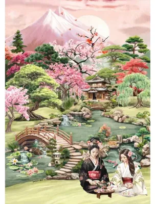 Produktbild von MAGNOLIA Puzzle ajov garden 1000 dlks