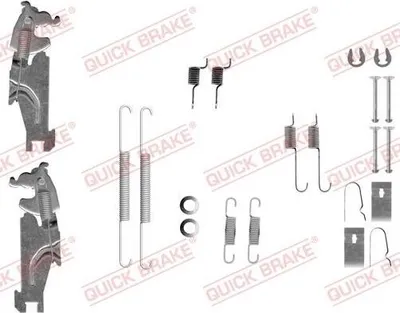 Produktbild von QUICK BRAKE Zubehörsatz Bremsbacken 105-0847S Hinten