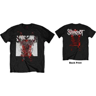 Produktbild von Slipknot Devil Single - Logo Blur Black M T-Shirt