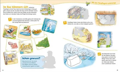 Obrázok produktu pre WAS IST WAS Junior Mitmach-Heft Zoo