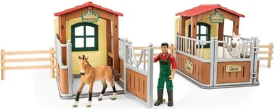Produktbild von Schleich 72116 Návštěva v otevřené stáji