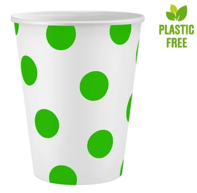Zdjęcie produktu dla Kubeczki papierowe Groszki pistacjowe 250 ml