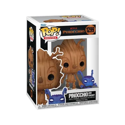Produktbild von Netflix Pinocchio - Pinocchio and Cricket 1299 - Funko Pop! - Vinyl Figur