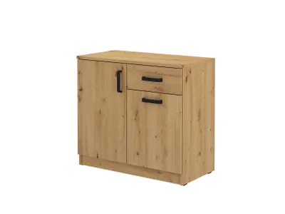 Obrázek produktu pro MOB, Komoda - Mantela 2F1S (dub artisan + čierna)