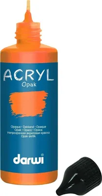 Obrázok produktu pre Darwi Opak Akrylová farba Orange 80 ml 1 ks