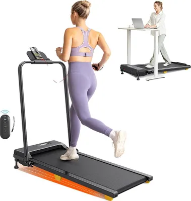 Image de Tapis de course Walking Pad, moteur 2,5 CV, pliable, SYSURO S1L MIX