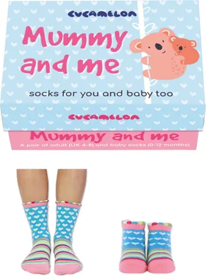 Produktbild von Mama und Ich Cucamelon Socken für Mutter und Tochter (2 Paar)