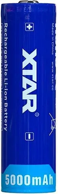 Produktbild von XTAR 21700 3.6V Li-ion 5000 mAh battery with protection