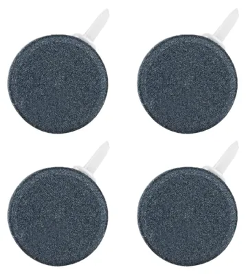 Imagen del producto de 4 piedras difusoras de aire para acuario, difusor de burbujas para oxígeno