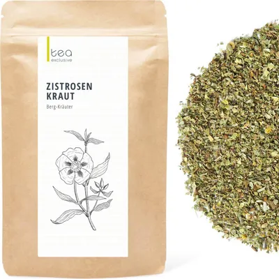 Produktbild von Zistrosenkraut Cistus Incanus, Cystus Bergkräuter, Wildsammlung, 100g