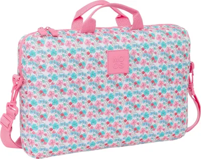 Produktbild von Laptoptasche Moos Flores Bunt 40 x 27 x 4 cm